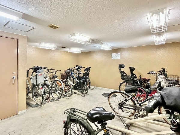 上野毛シティハウスサウステラス　駐輪場