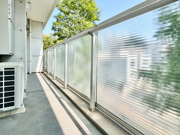 ピアースコード二子玉川_L字型バルコニーの写真2