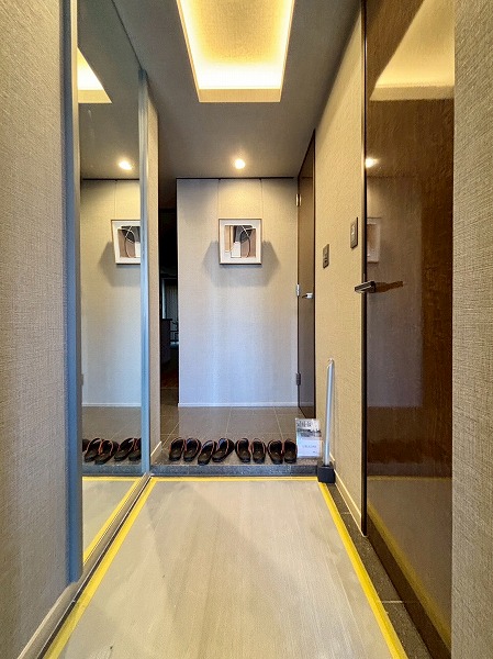 _清潔感のある玄関の写真