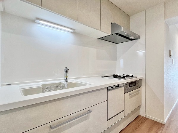 ニックハイム中目黒_壁付きキッチンの写真