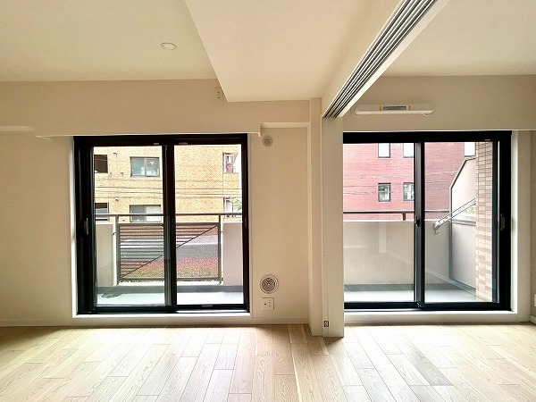 マンションアクロス代々木_南向きのリビングダイニングキッチンの写真