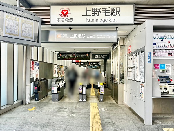 東急大井町線上野毛駅