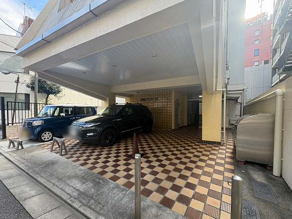 目黒グランドール アプローチ・駐車場