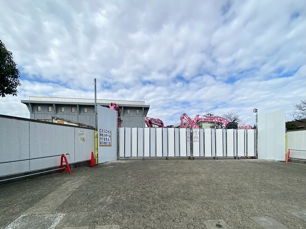 奥沢中学校（工事中）