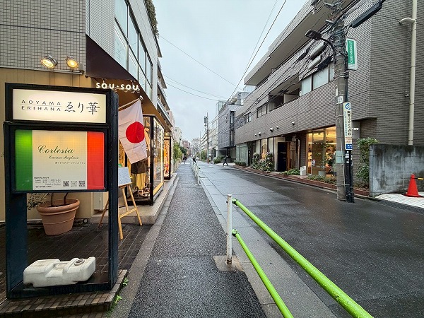 ザ・アッパーレジデンス南青山付近