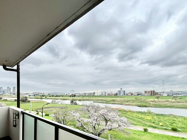 マイキャッスル二子玉川園_バルコニーの眺望の写真