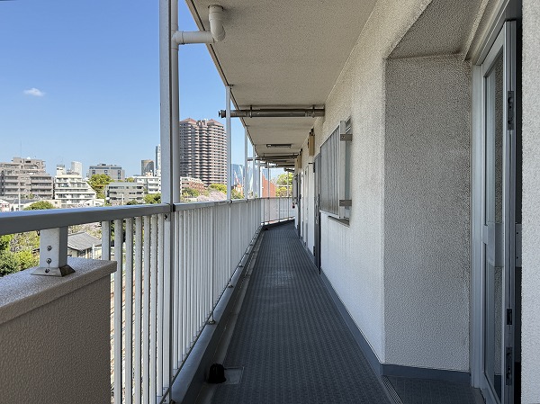 北品川ダイヤモンドパレス　外廊下