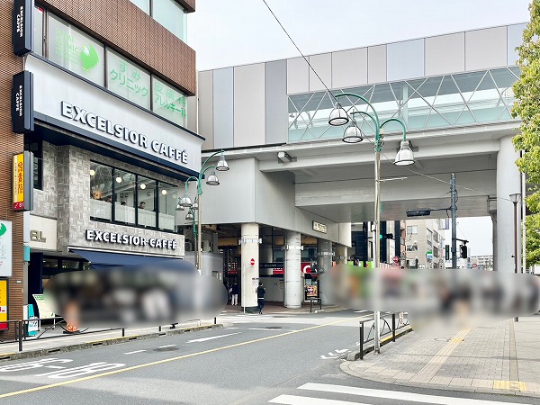 都立大学駅周辺の様子3