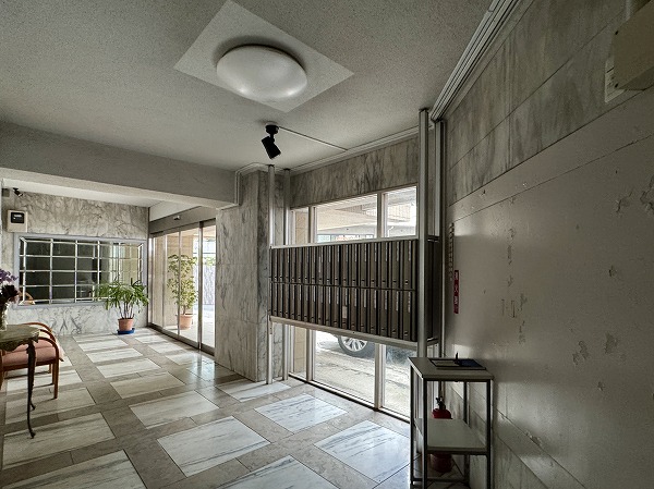 高輪中台マンション　エントランス