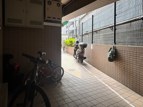 マイキャッスル目黒Ⅱ 駐輪場