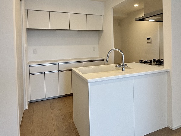 デュオ駒込_リノベーション済みのキッチンの写真