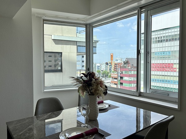 豊栄荻窪ステーションプラザ_コーナーサッシの写真