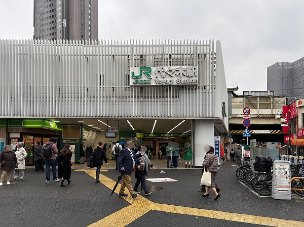 JR山手線　代々木駅