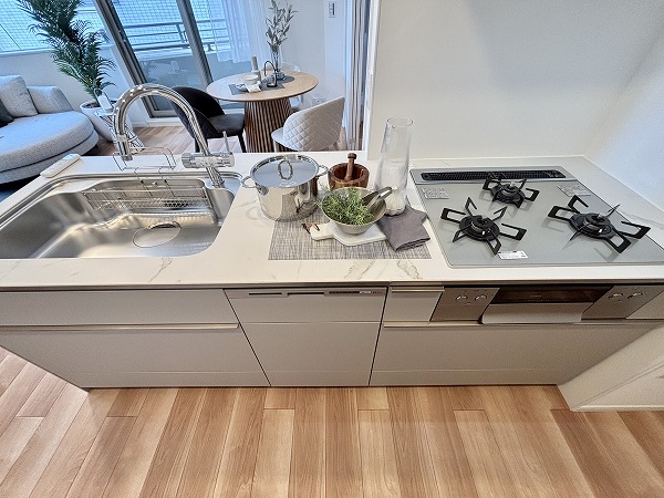 クオス目白ラ・プルーム_使いやすそうなキッチンの写真