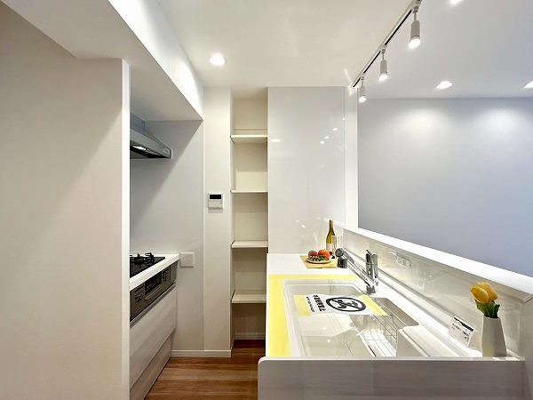 パールハイツ笹塚_清潔感のあるキッチンの写真