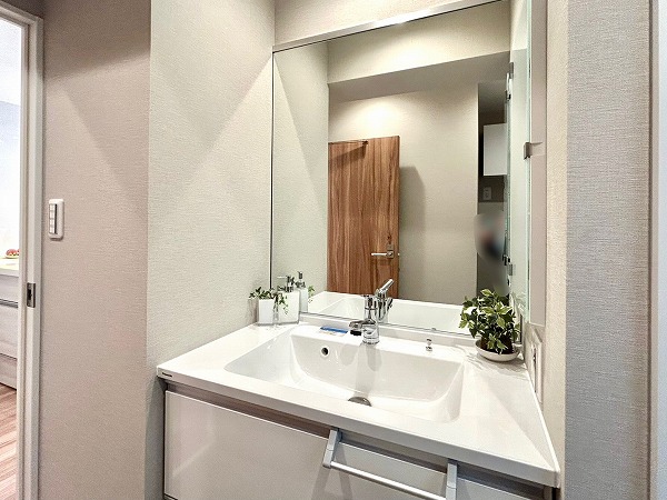 パールハイツ笹塚_洗面化粧台の写真