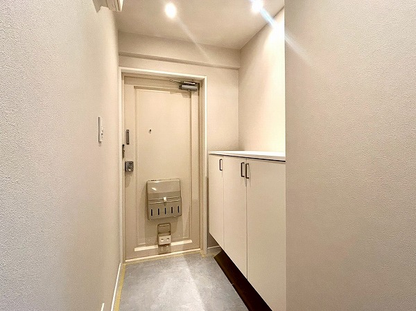 パールハイツ笹塚_清潔感のある玄関の写真