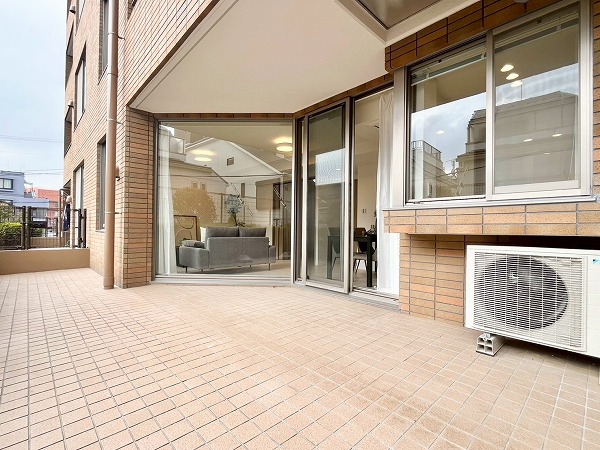 上野毛シティハウスサウステラス_テラスの写真2