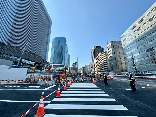 高輪ゲートウェイ駅からの道のり