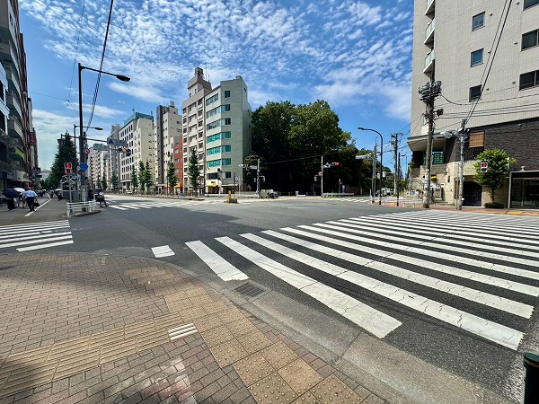 マンションまでの道のり