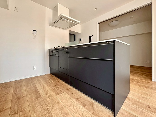 ライオンズマンション南平台_リノベーション済みのキッチンの写真