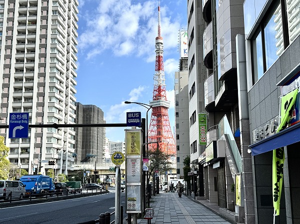 赤羽橋駅前バス停