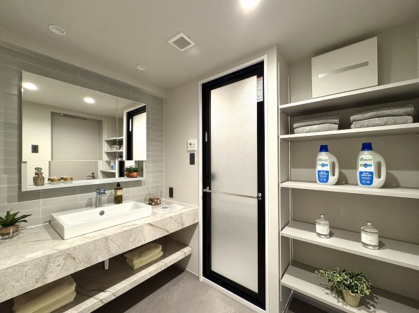 ラミアール白金台_洗面室の写真