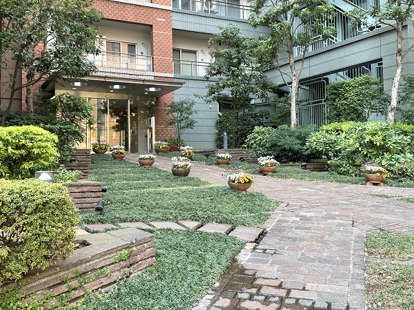 パークコート恵比寿ヒルトップレジデンス　アプローチ