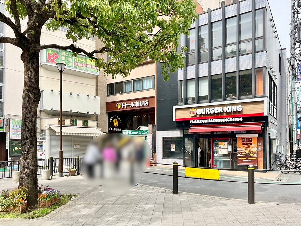 都立大学駅周辺の様子2