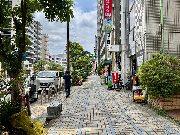 マンション道中