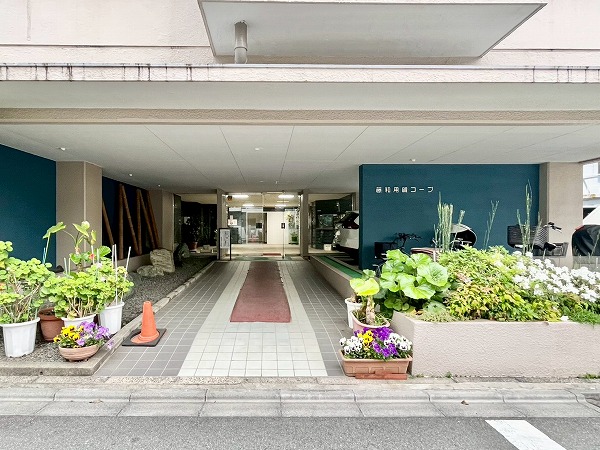 藤和用賀コープ　アプローチ