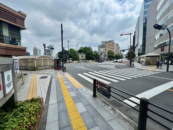 市ヶ谷駅前道路