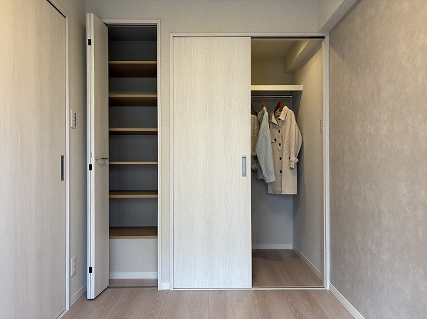 五反田ダイヤモンドマンション_約4.0帖の洋室収納の写真