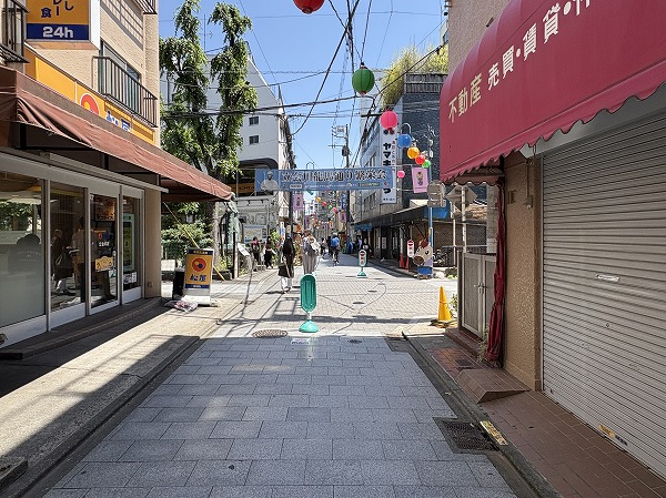 立会川商店街②