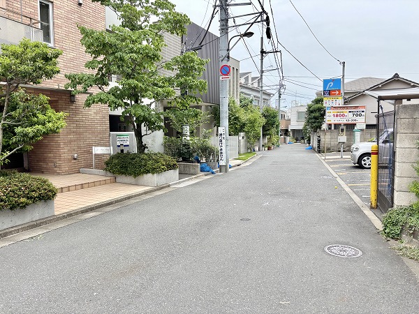 パークホームズ南大塚までの道