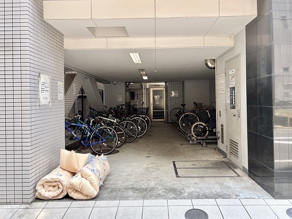 パークウェル秋葉原 車両置き場