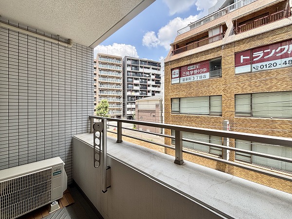 パークウェル秋葉原_東向きのバルコニーの写真