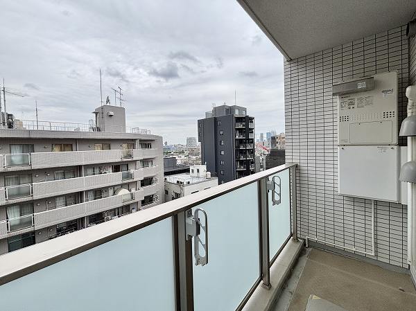 グローリオ新宿夏目坂_西向きのバルコニーの写真1