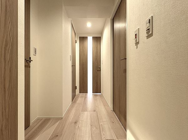 東建島津山南ハイツ_廊下の写真