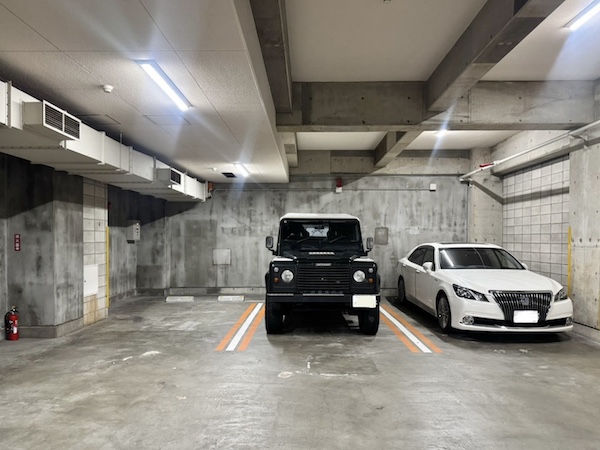 恵比寿ガーデン　駐車場