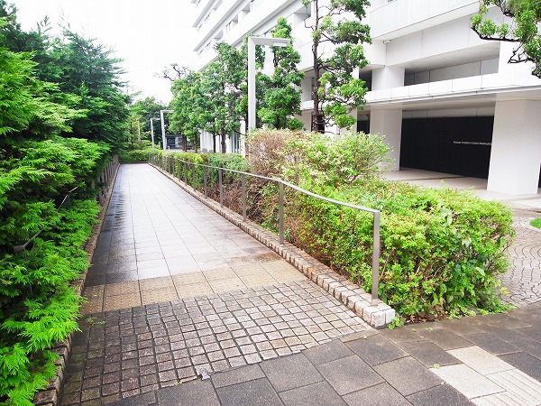 プラウドタワー二子玉川　アプローチ