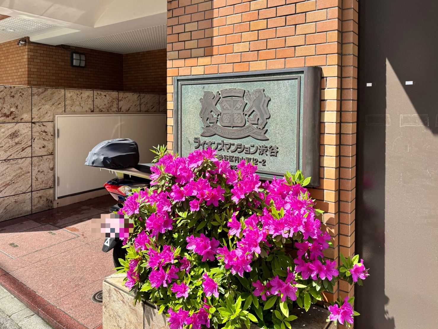 ライオンズマンション渋谷_エンブレムの写真