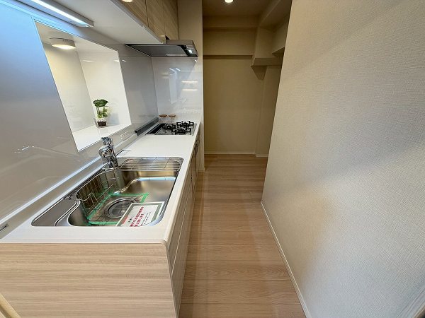 ミニカムマンション_カウンターキッチンの写真