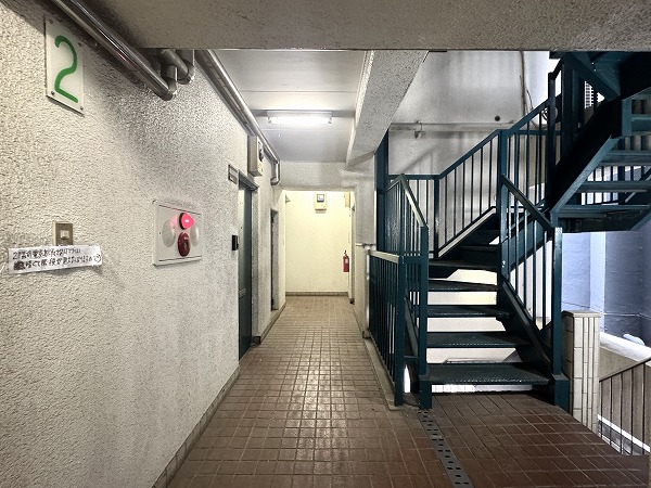 ダイアパレス戸越 外廊下
