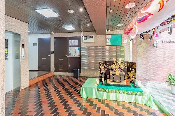 ライオンズマンション神楽坂第3　エントランス