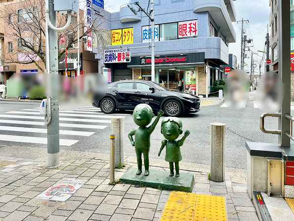 桜新町駅周辺の様子