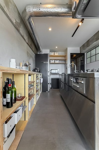 朝日上野毛マンション_お洒落なキッチンの写真2