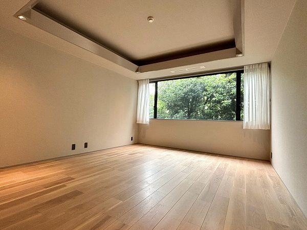 代々木上原マンション_マスターベッドルームの写真
