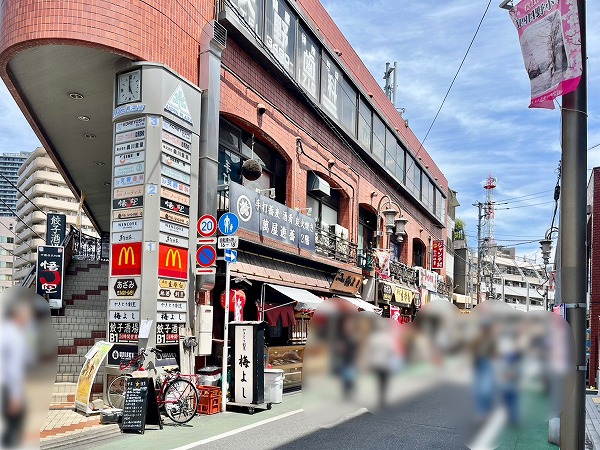 不動前駅周辺の様子1