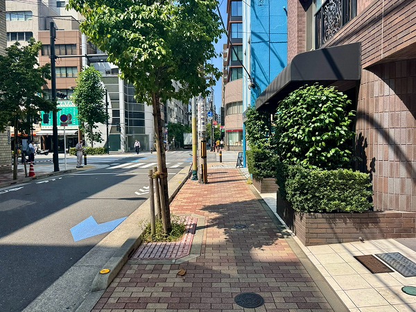 マンションまでの道のり